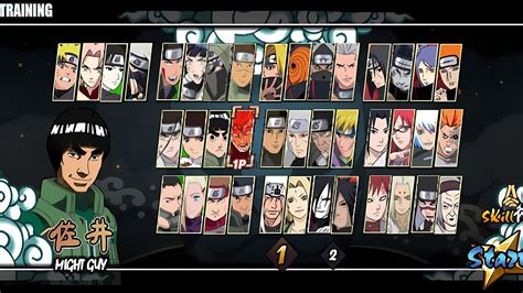 New Update Full Characters Naruto Ultimate Senki .